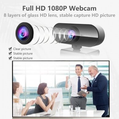 Internetinė Kamera Full HD 1080P 3