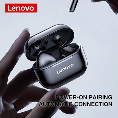 Belaidės ausinės Lenovo LP40 Black 2