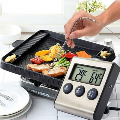 Digital meat thermometer - one probe
